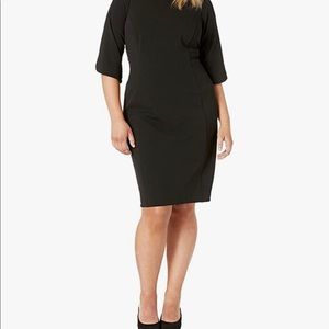 NWT Calvin Klein flutter sleeve dress
